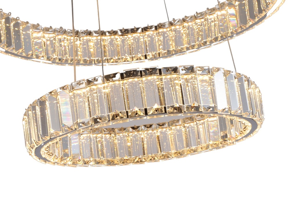 Eon2 Pendant Chandelier Light - TRICOLOUR