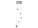 Eun 5 Pendant Chandelier Light - TRICOLOUR