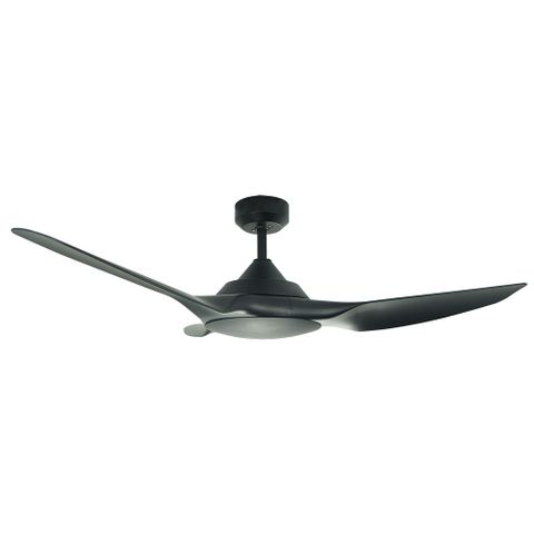 Raven 46 DC Ceiling Fan - Black