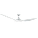 Raven 64 DC Ceiling Fan - White