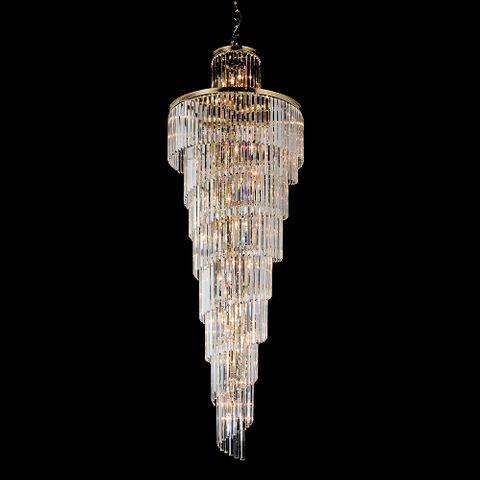 Chanel-L-GD Spiral Chandelier - 700x2000