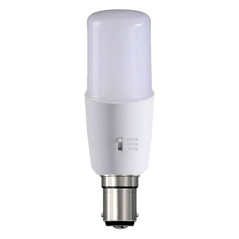 9w T37 Tri-Colour LED Lamp-B15