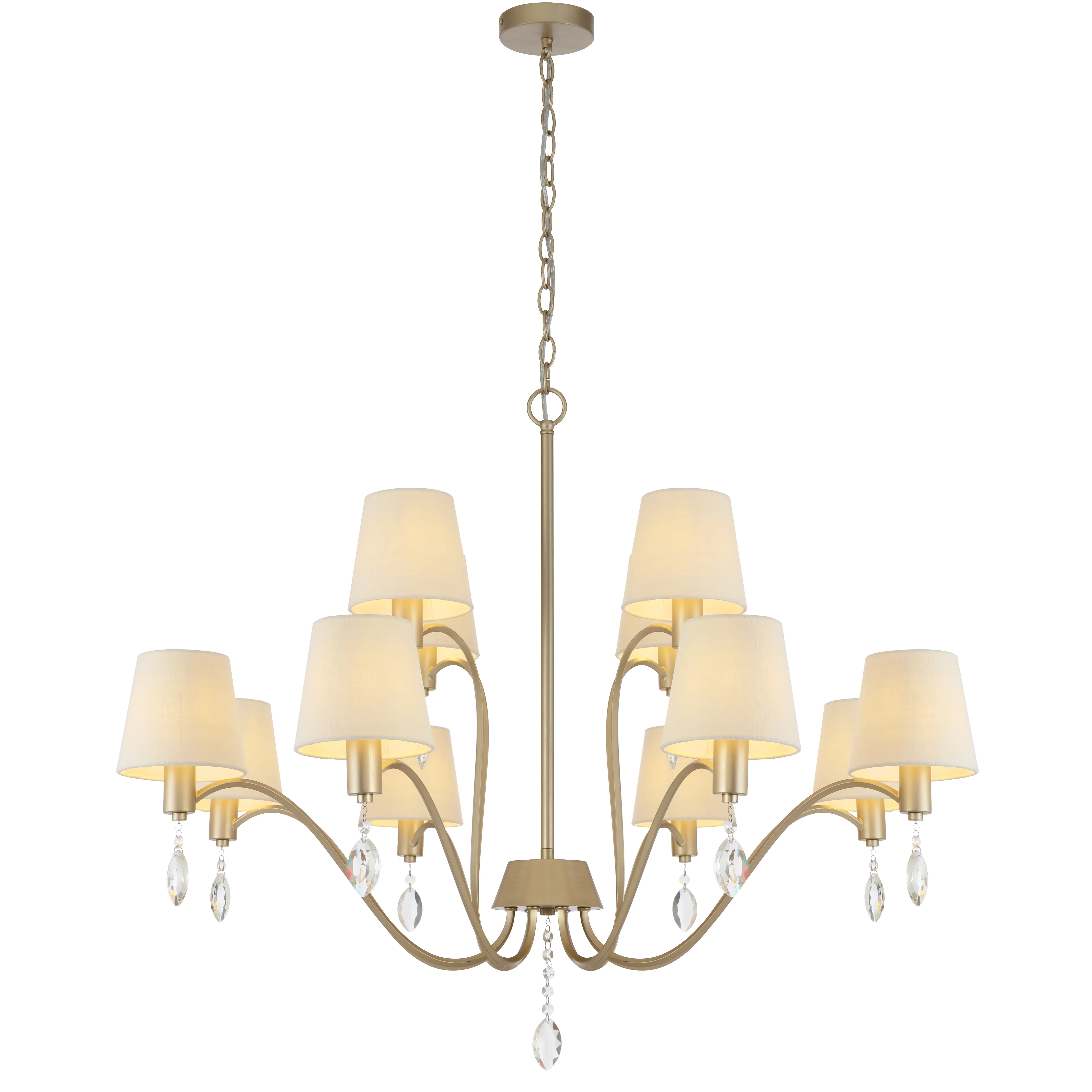 MALVERN 12 LIGHT PENDANT