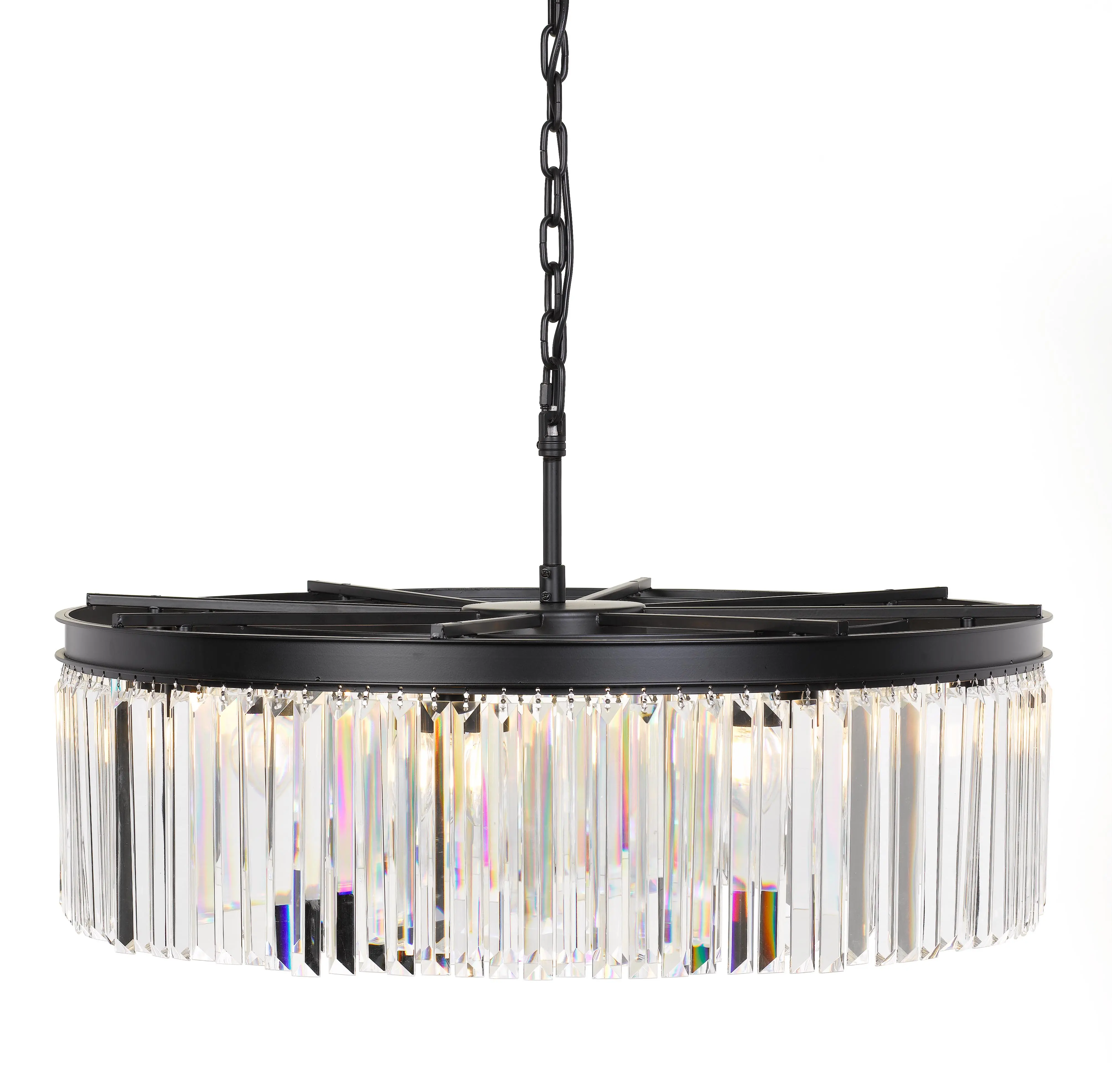 [SERENE PE08-BK] SERENE 8 LIGHTS PENDANT