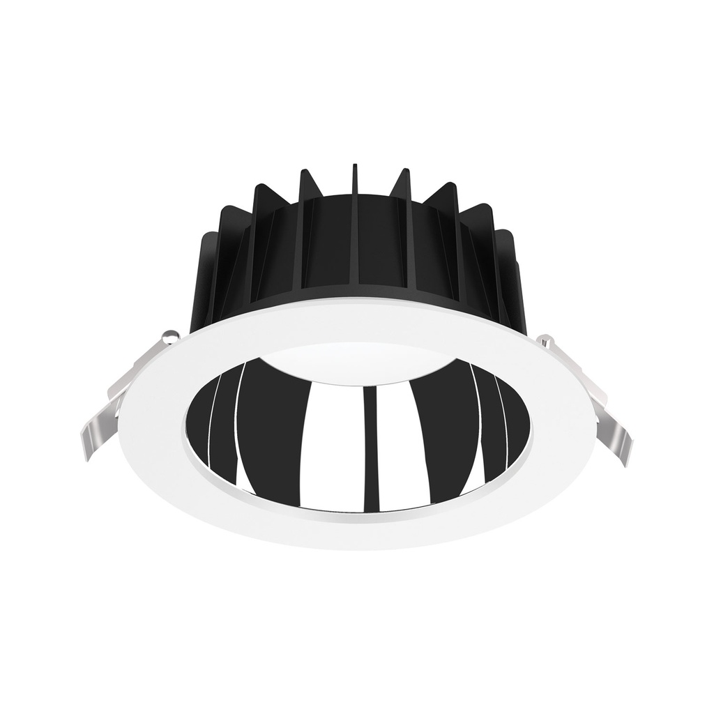 EXPO 25W LOW-GLARE REC D/L WHT