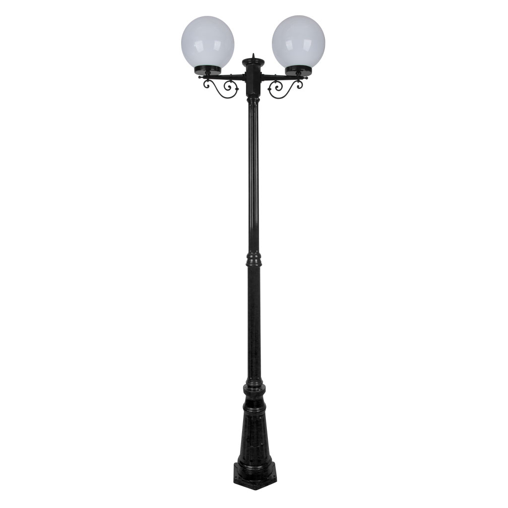 SIENA 2LT 2.35M 250MM OPAL POSTLIGHT