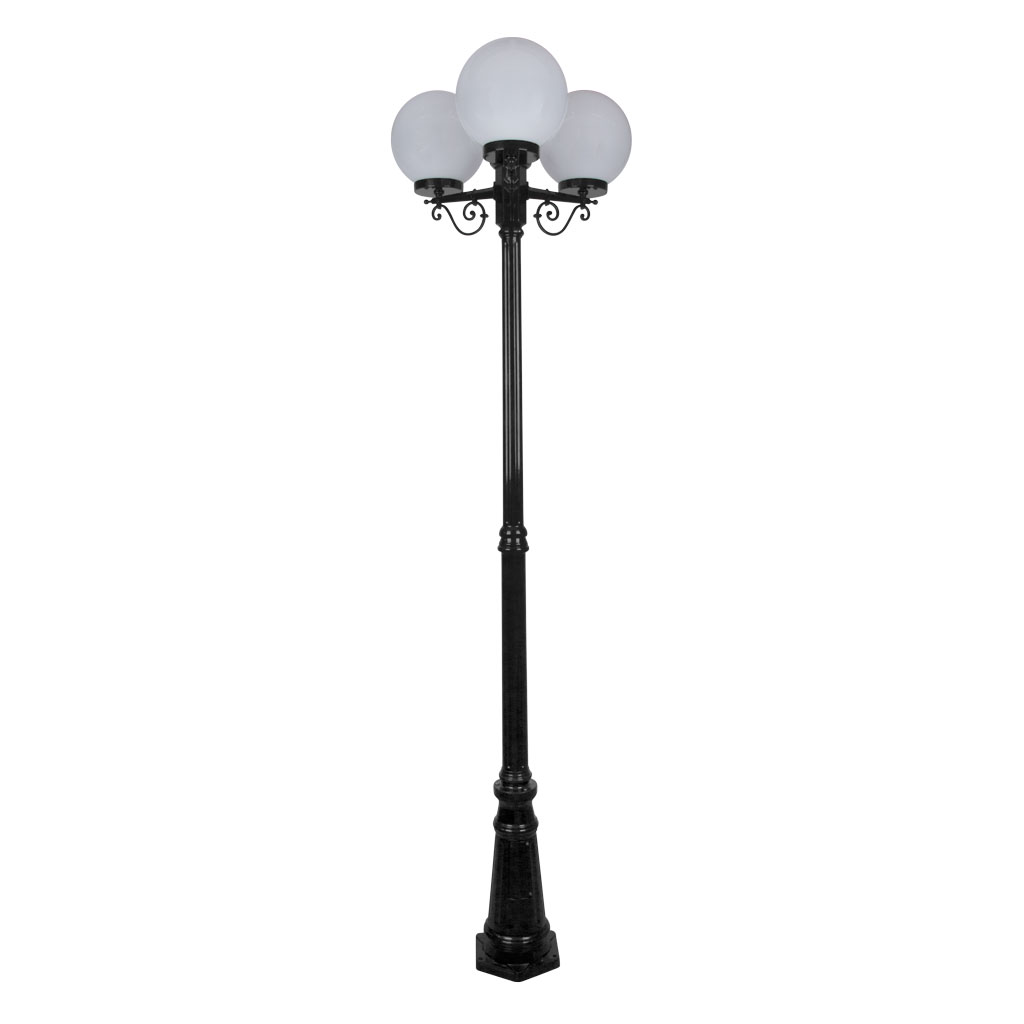 SIENA 3LT 2.35M 250MM OPAL POSTLIGHT