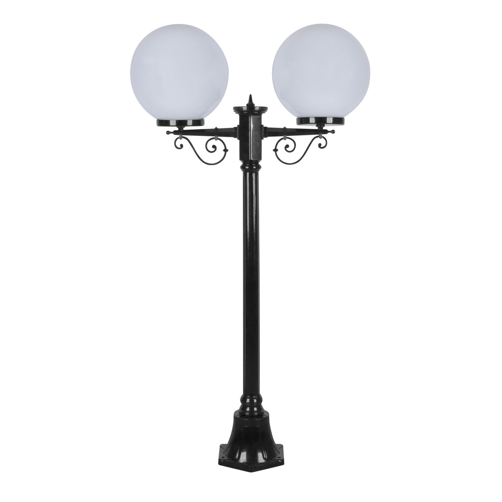 SIENA 2LT 1.4M 300MM OPAL POSTLIGHT