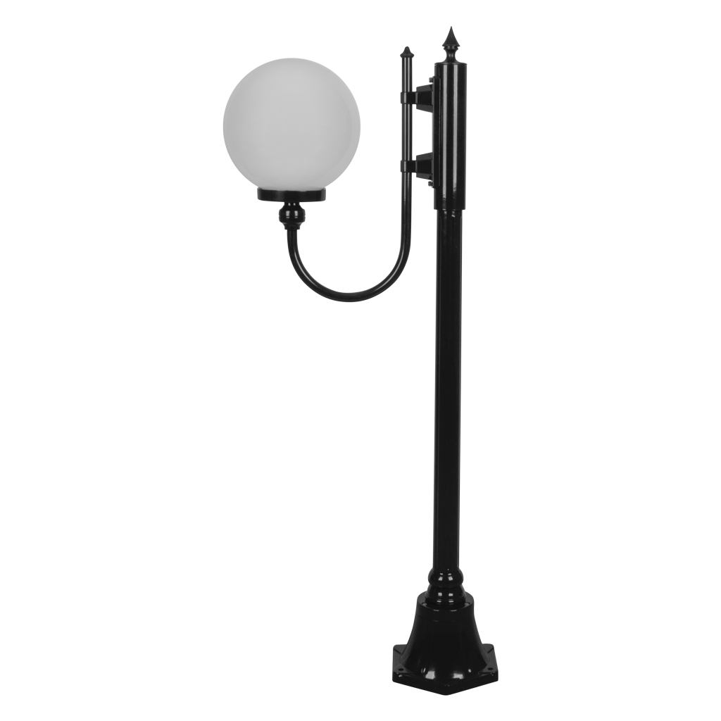 LISBON 1LT 1.32M 250MM OPAL POSTLIGHT