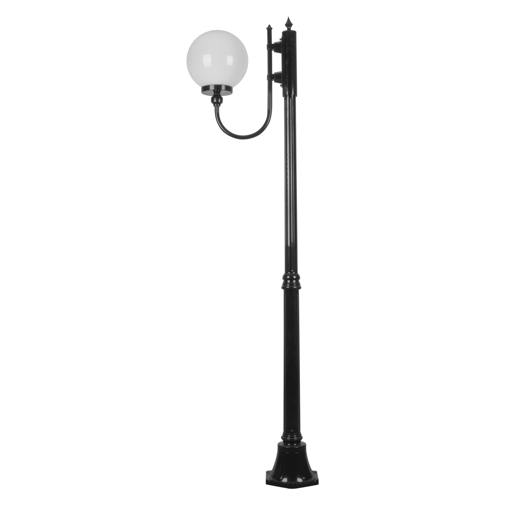 LISBON 1LT 1.94M 250MM OPAL POSTLIGHT