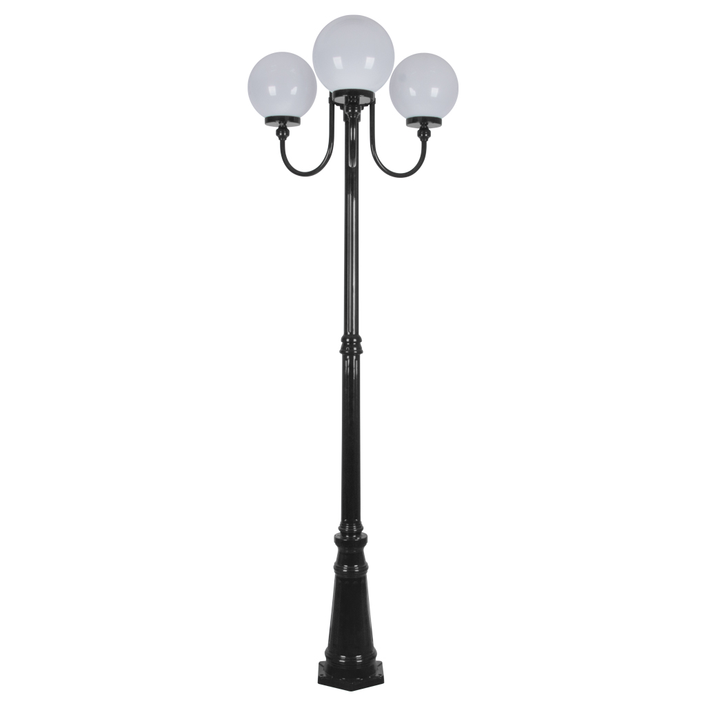 LISBON 3LT 2.29M 250MM OPAL POSTLIGHT