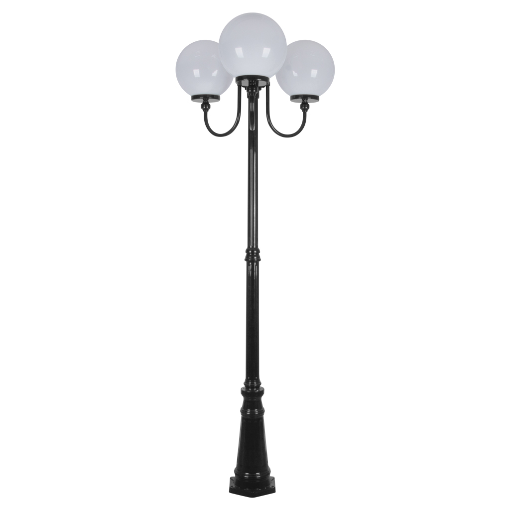 LISBON 3LT 2.29M 300MM OPAL POSTLIGHT