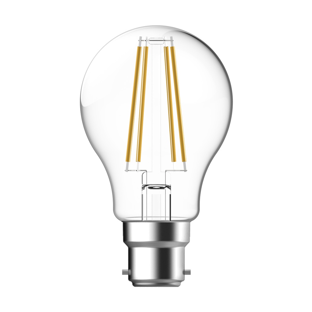 LED FILAMENT A60 CLR 7.8W GLS DIM / B22