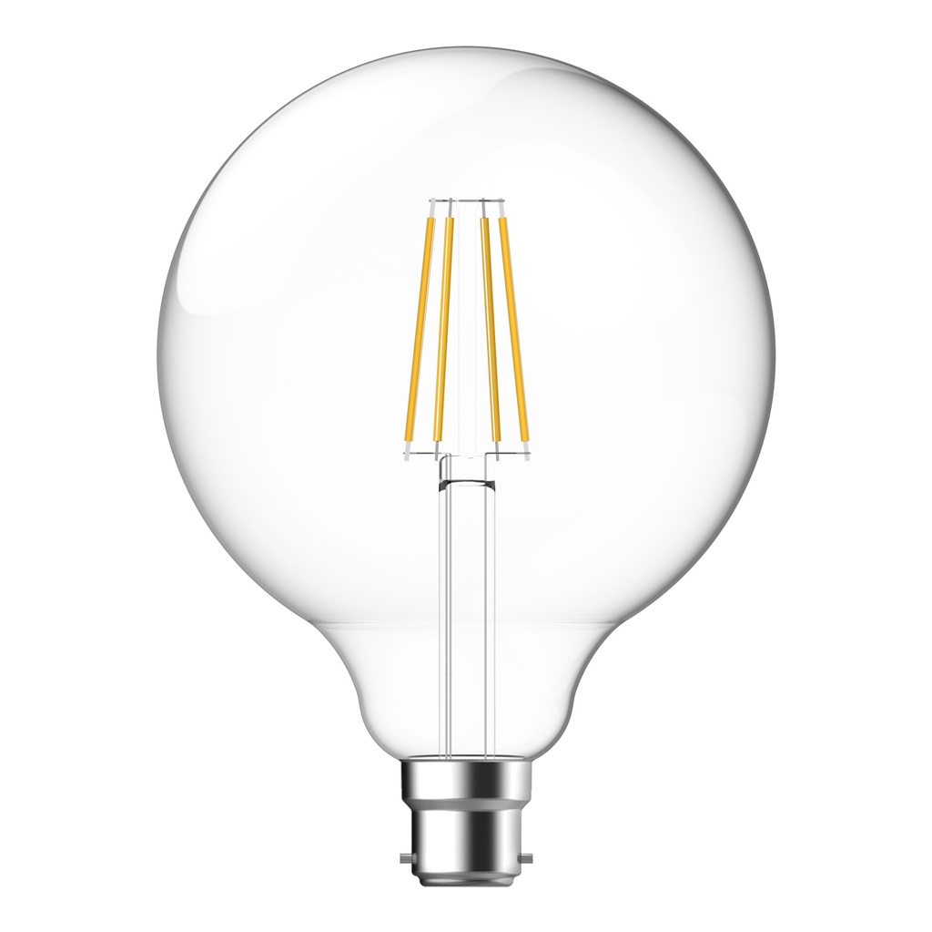 LED FILAMENT G120 CLR 7.8W DIM / B22