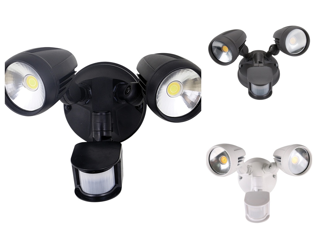 MURO-PRO-30S 30W LED SENSOR TRIO