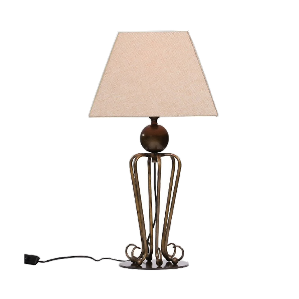 Folke Table Lamp | Antique Brass