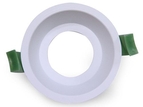 Downlight Fitting Fixed Round Matte White 75mm Low Glare Architectural