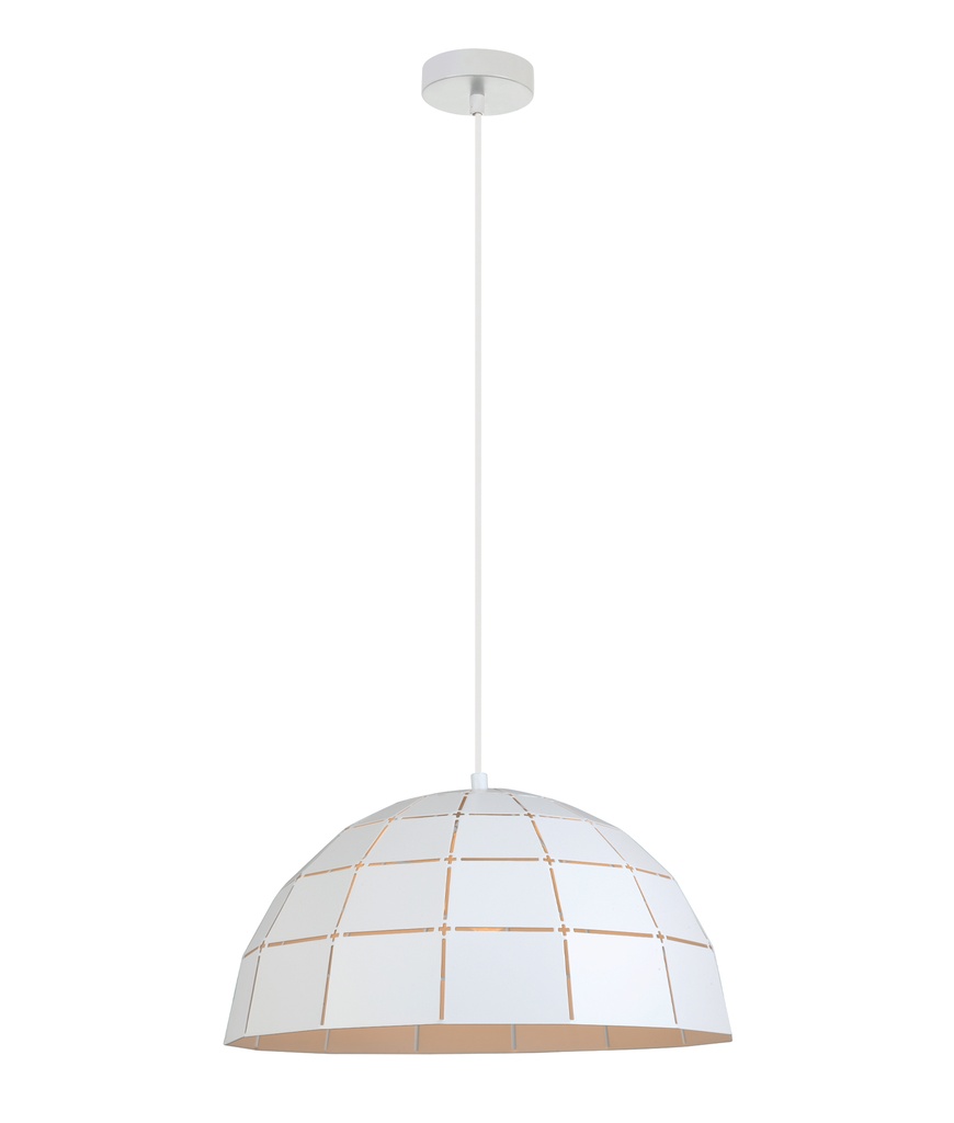 Pendant Light ES Tiled Dome OD400mm