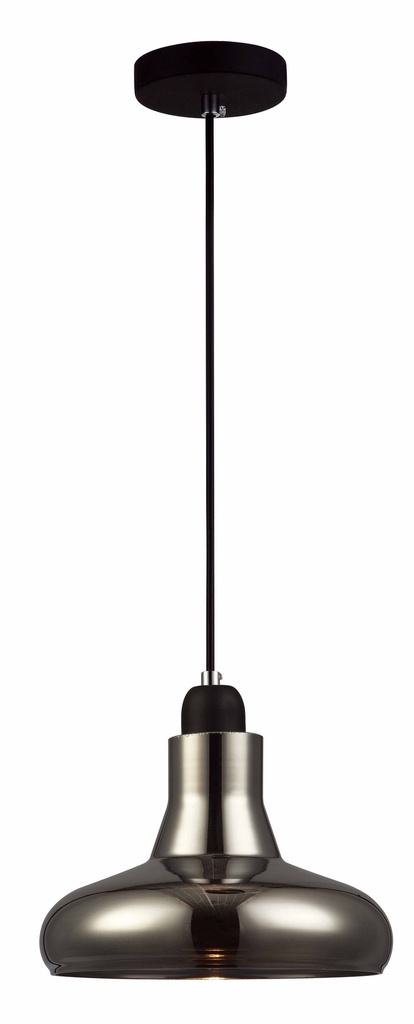 Pendant Light GU10 Smoke Champagne Glass OD200mm