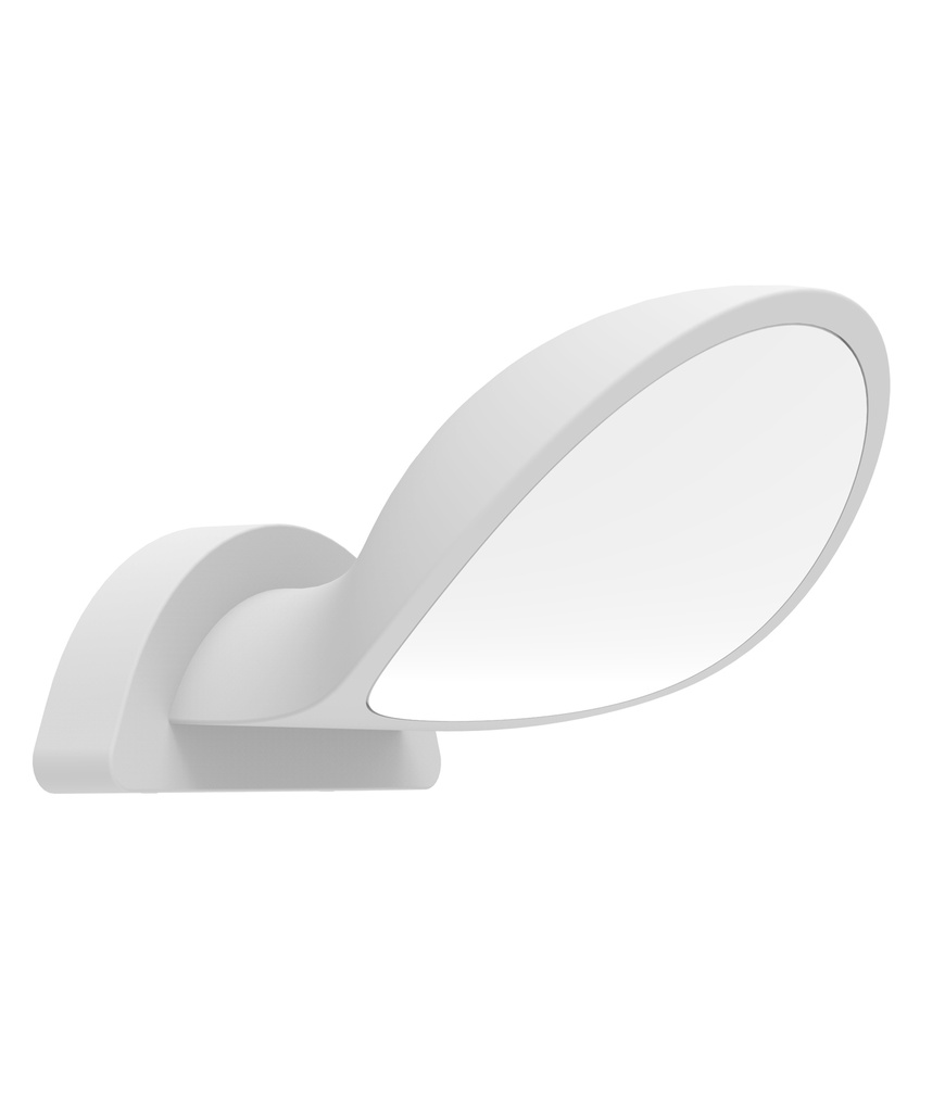 Wall Light Surface Mounted 10W Semicircle 3000K IP65 430LM