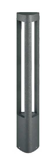 Bollard Light 7W Grey 3000K IP54 H800mm 3 Sections 216LM