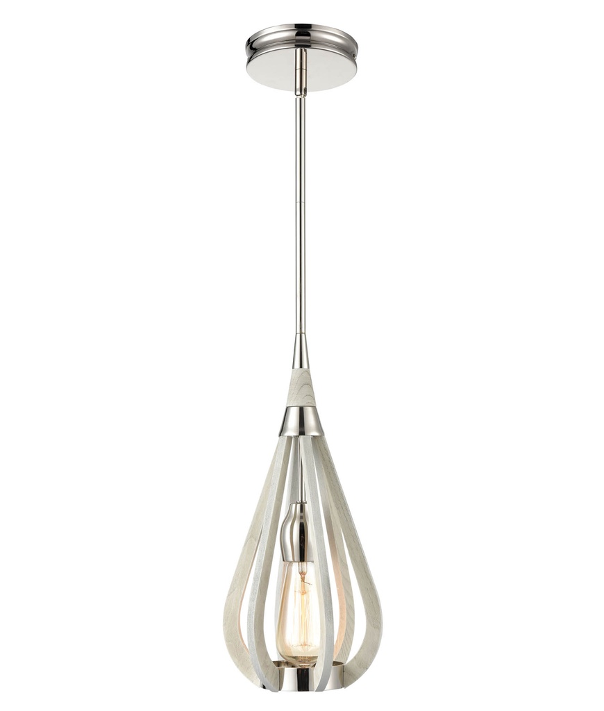 Pendant Light ES Winter Moss Tear Drop