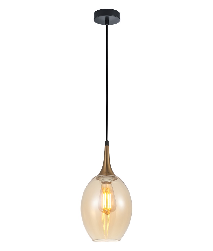 Pendant Light ES 72W Wine Glass OD180mm x H340mm