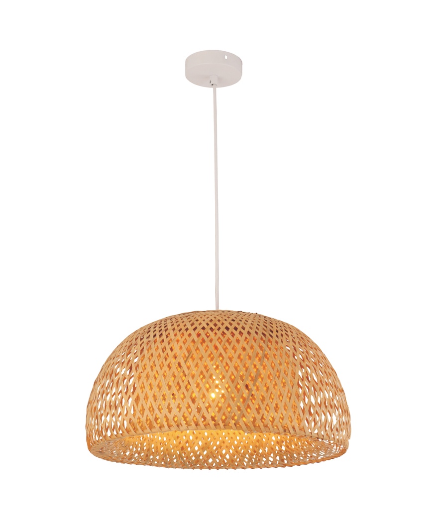 Pendant Light ES 40W Bamboo Finish