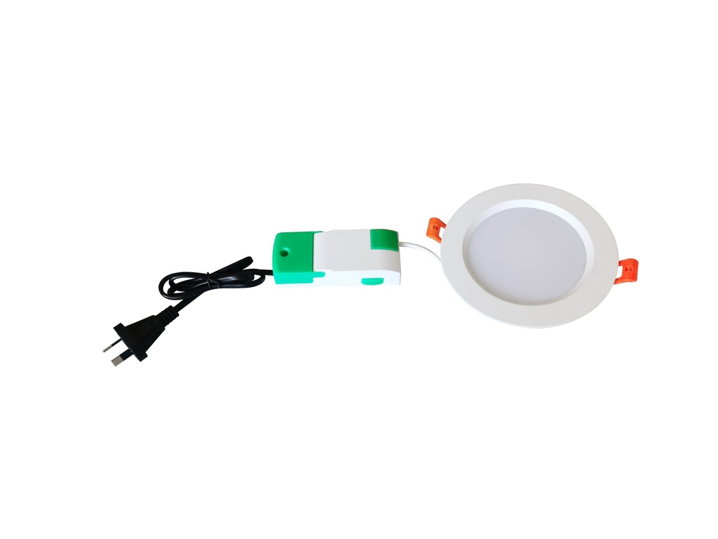 Downlight LED Fixed Dimmable 15W Round White Tri-CCT IP44 120mm 1350LM