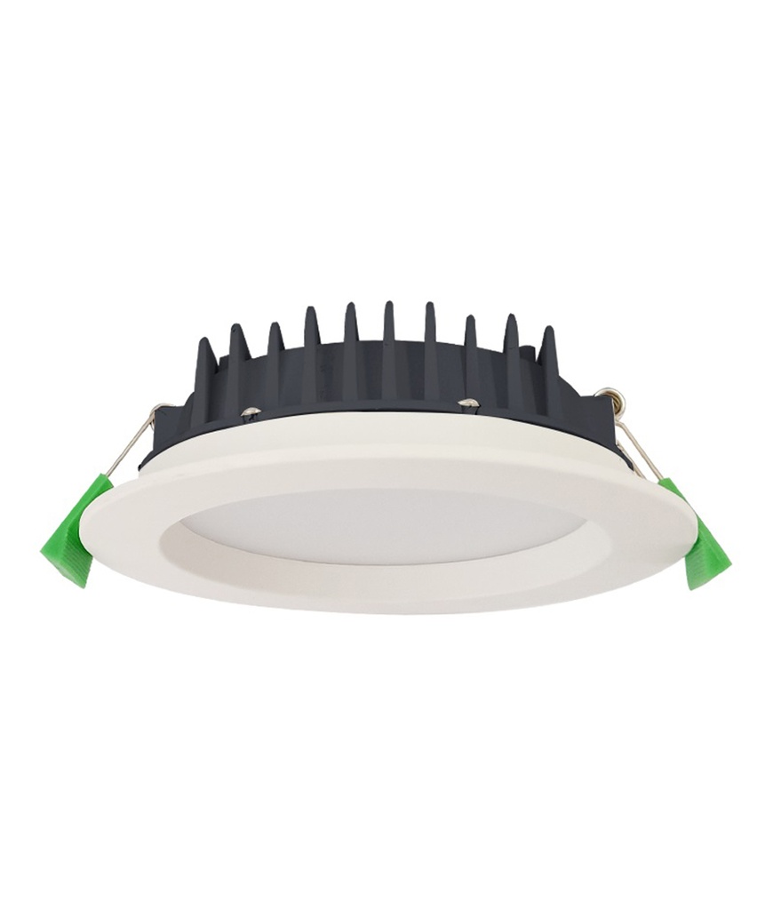 Downlight LED Fixed Dimmable 25W Round White Tri-CCT IP44 200mm 2600LM