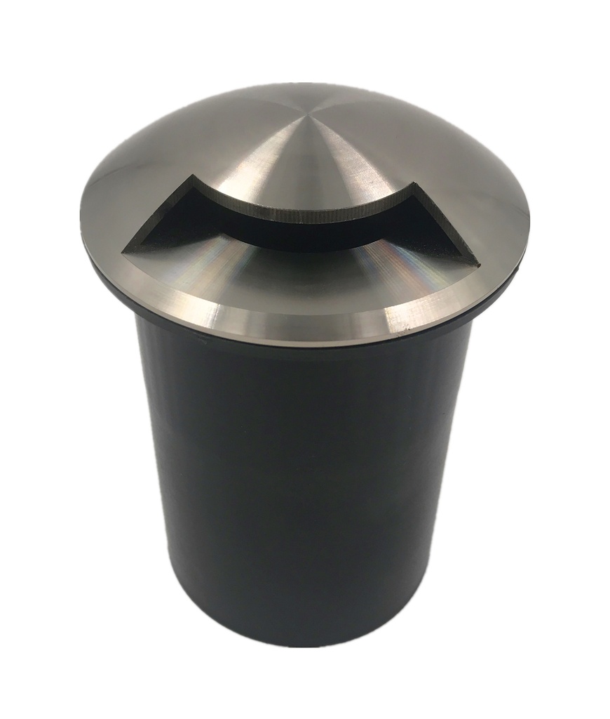 Inground Up Light MR16 Round Stainless Steel 316 IP67 Face Plate 87mm with Eye