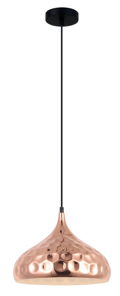 Pendant Light ES Copper Plated Dome OD330mm