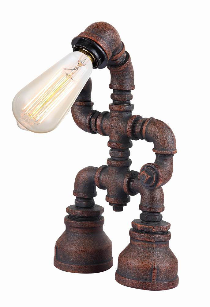 Table Lamp ES Aged Iron Pipe OD220mm