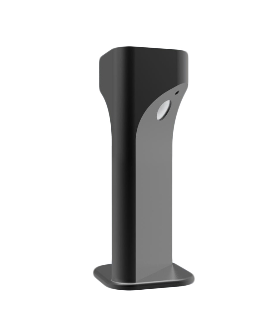 Bollard Light 11W Square Dark Grey 3000K IP65 2 Diffuser 540LM