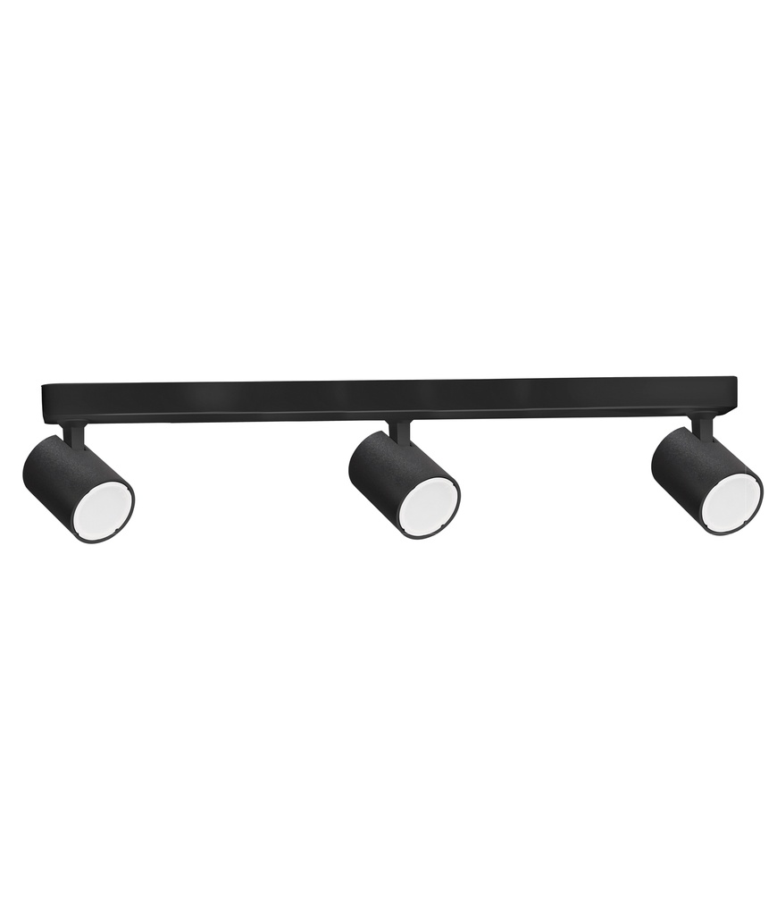 SPOT 3 Adjustable GU10 IP20 Rectangular Bar L450mm x W75mm x H25mm