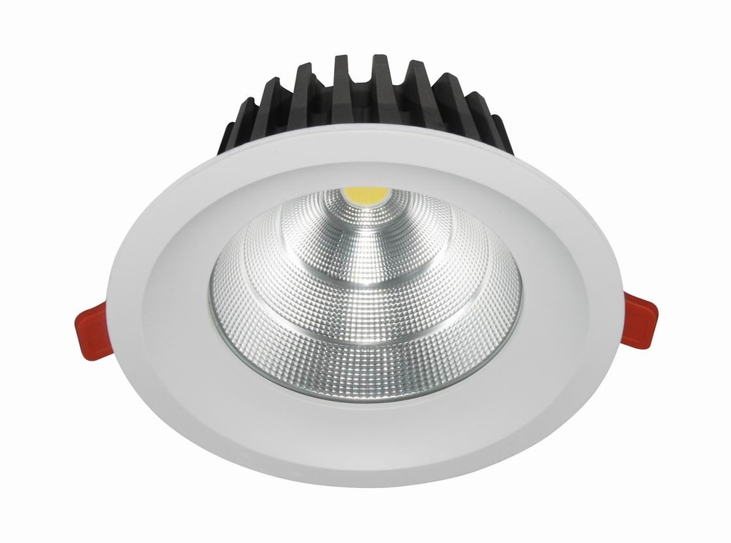 Downlight LED Fixed 28W Round White Low Glare 4000K IP54 172mm 1800LM