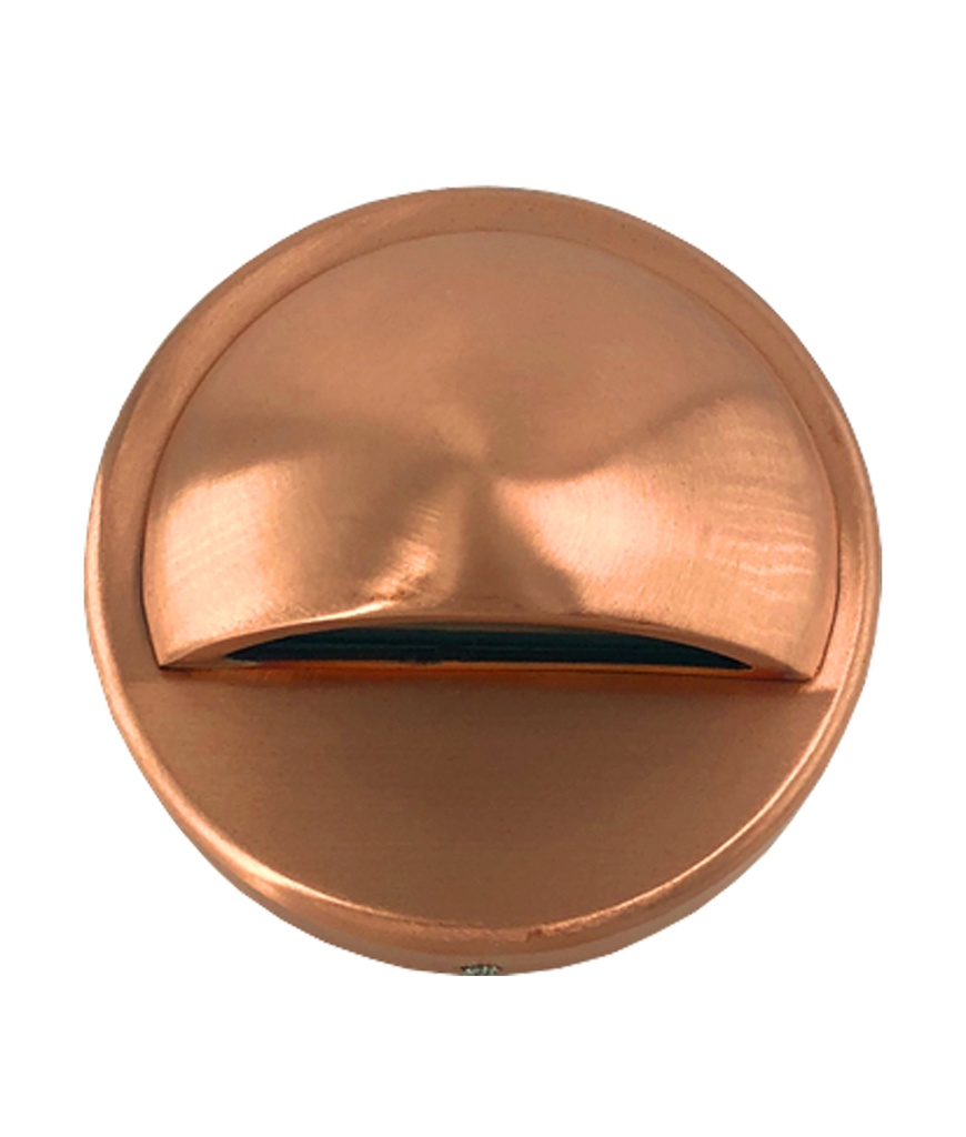 Step Light Surface Mounted 12V 3W Round 3000K IP44 Eyelid OD98mm 240LM