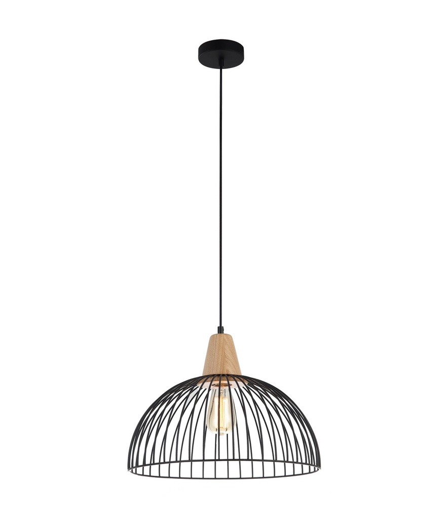 Pendant Light ES Small Wire Dome OD400mm