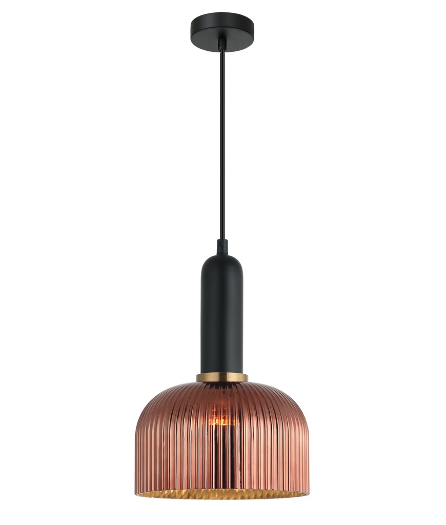 Pendant Light ES Glass Dome OD200mm