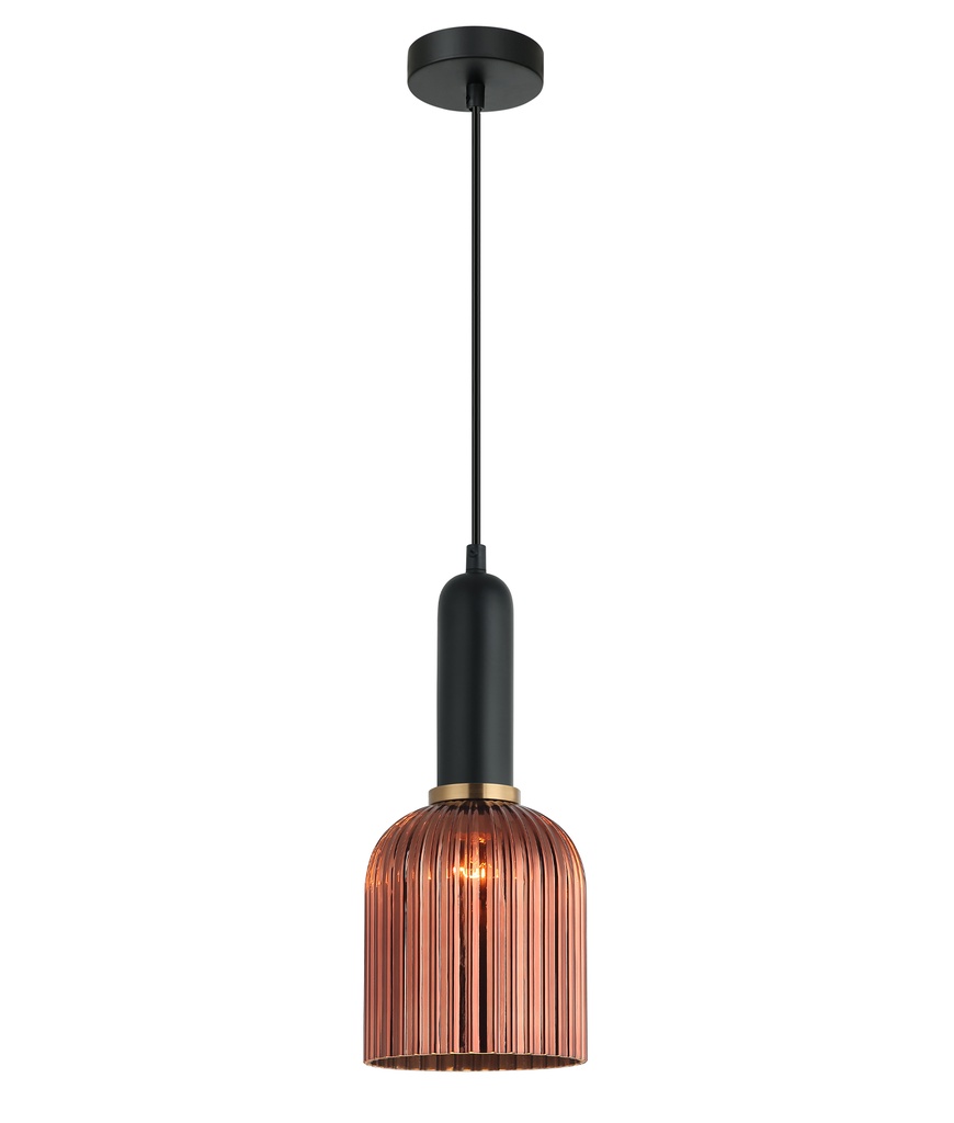 Pendant Light ES Glass Ellipse OD140mm