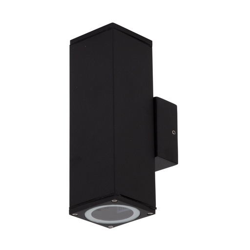 ALPHA 2LT UP/DN GU10 240V BLK