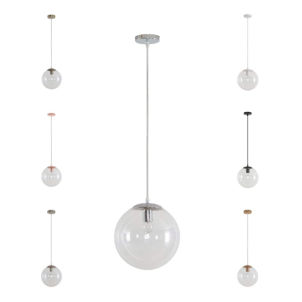 BUBBLE-250 CLEAR BALL 1XE27 PNDT