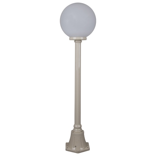 SIENA 1LT 1.25M 300MM OPAL POSTLIGHT