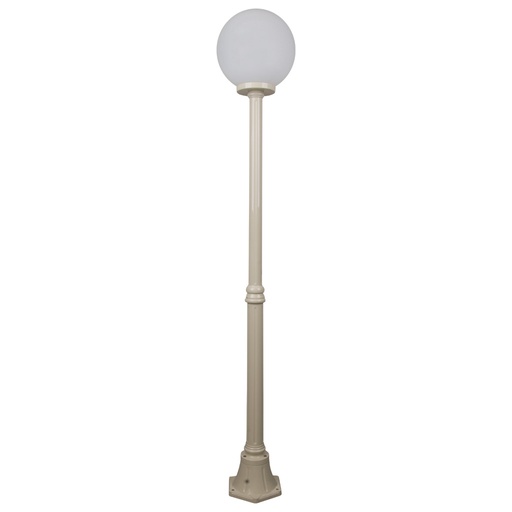 SIENA 1LT 1.9M 300MM OPAL POSTLIGHT