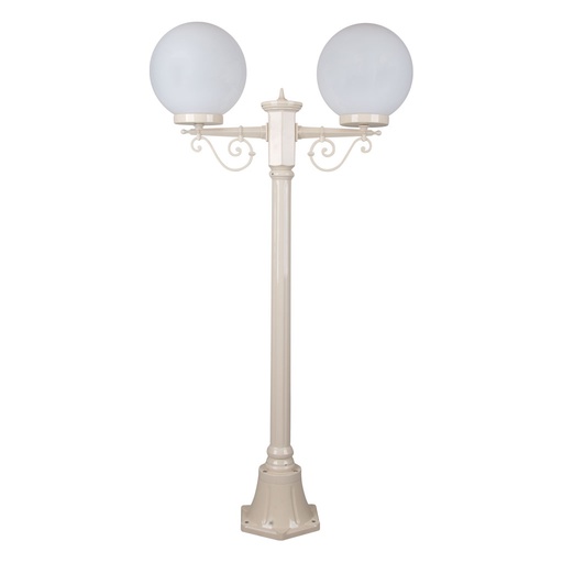 SIENA 2LT 1.35M 250MM OPAL POSTLIGHT