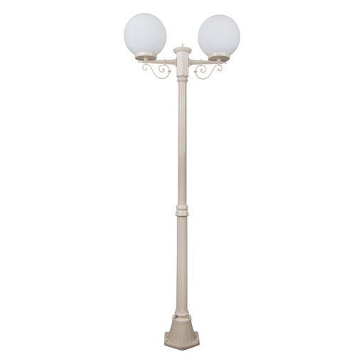 SIENA 2LT 2M 250MM OPAL POSTLIGHT