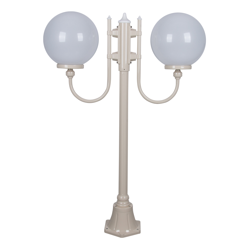 LISBON 2LT 1.32M 300MM OPAL POSTLIGHT