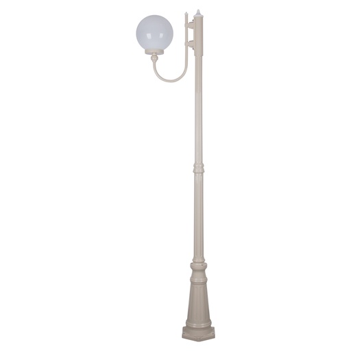 LISBON 1LT 2.29M 250MM OPAL POSTLIGHT