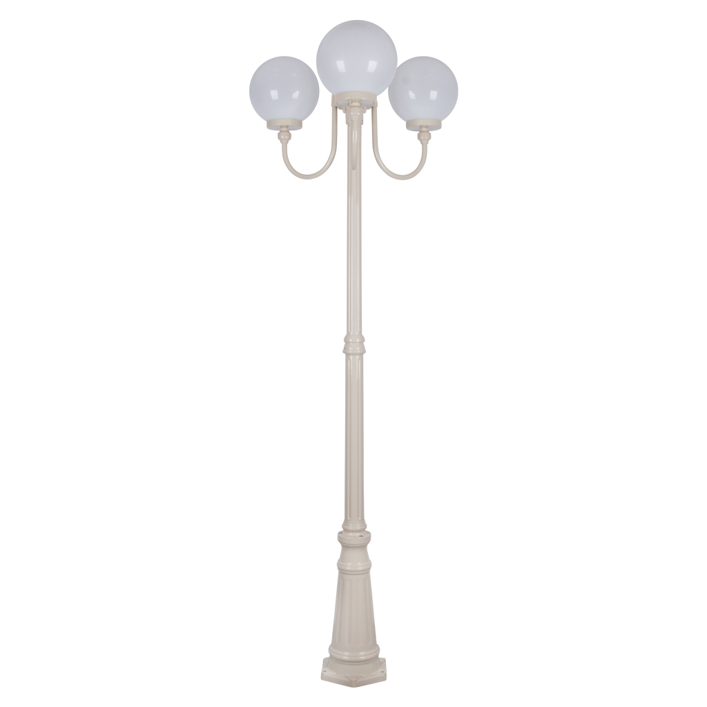 LISBON 3LT 2.29M 250MM OPAL POSTLIGHT