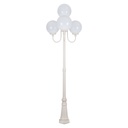 LISBON 4LT 2.54M 300MM OPAL POSTLIGHT